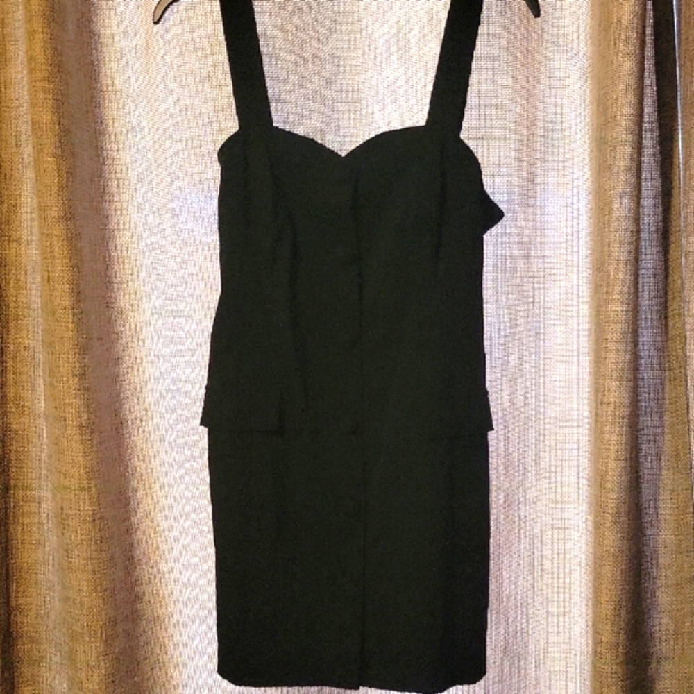 Chic Black Jumper Dress NWOT